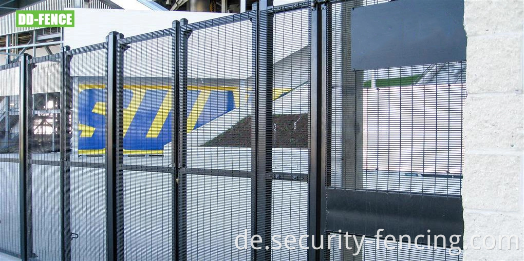 ISO zertifiziert Hochsicherheit Anti -Aufstieg 358 Zaun für industrielle Gewerbe -Wohnungshafen -Bahnfahrzeuge für Wohnungshelferbahnen